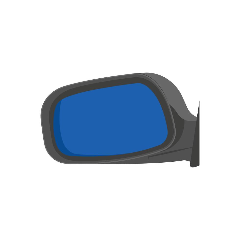 Side Mirrors, Automotive Illustration vector