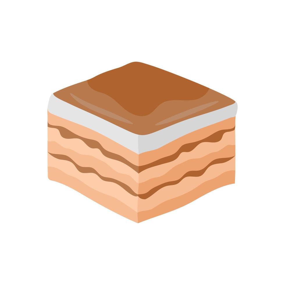 Tiramisu, Sweets Illustration vector