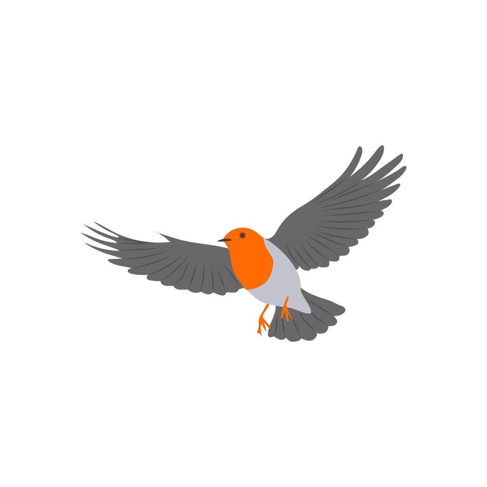 Bird Flat Illustration vector