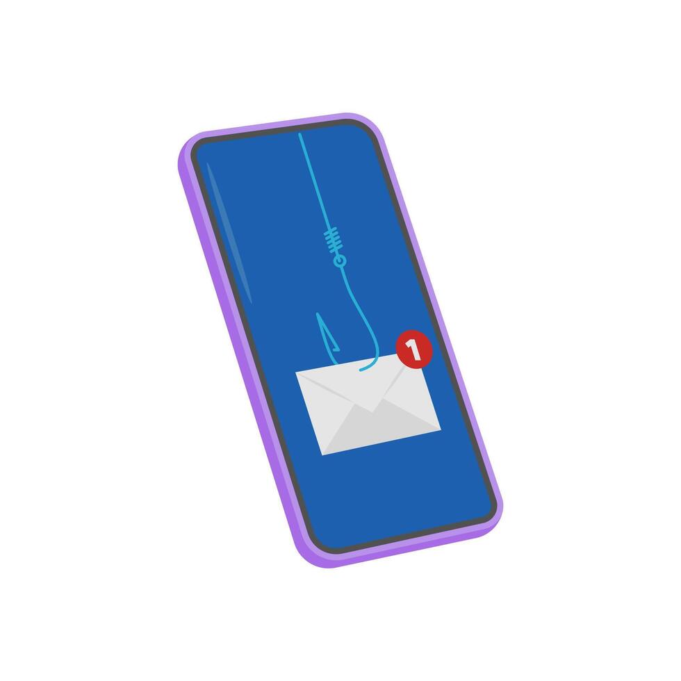 Spam Messages Flat Icon, illustration vector