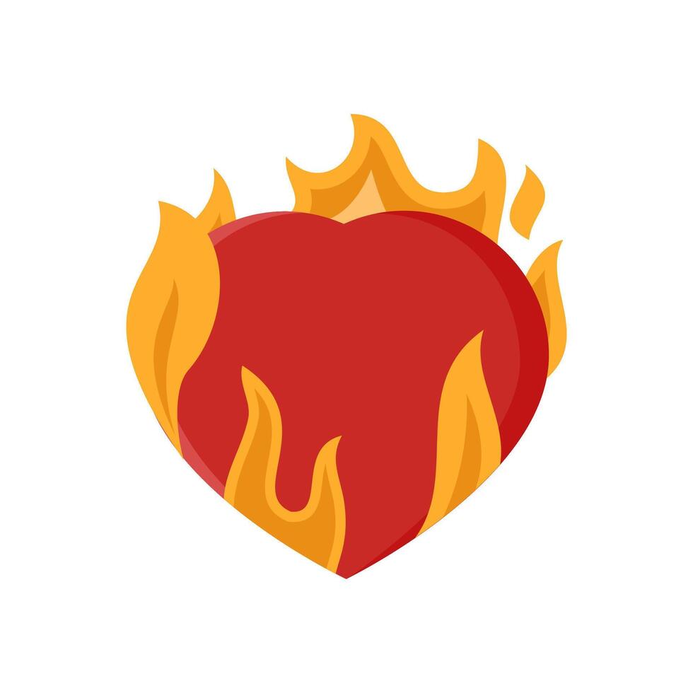 Passion Flat Icon, illustration vector