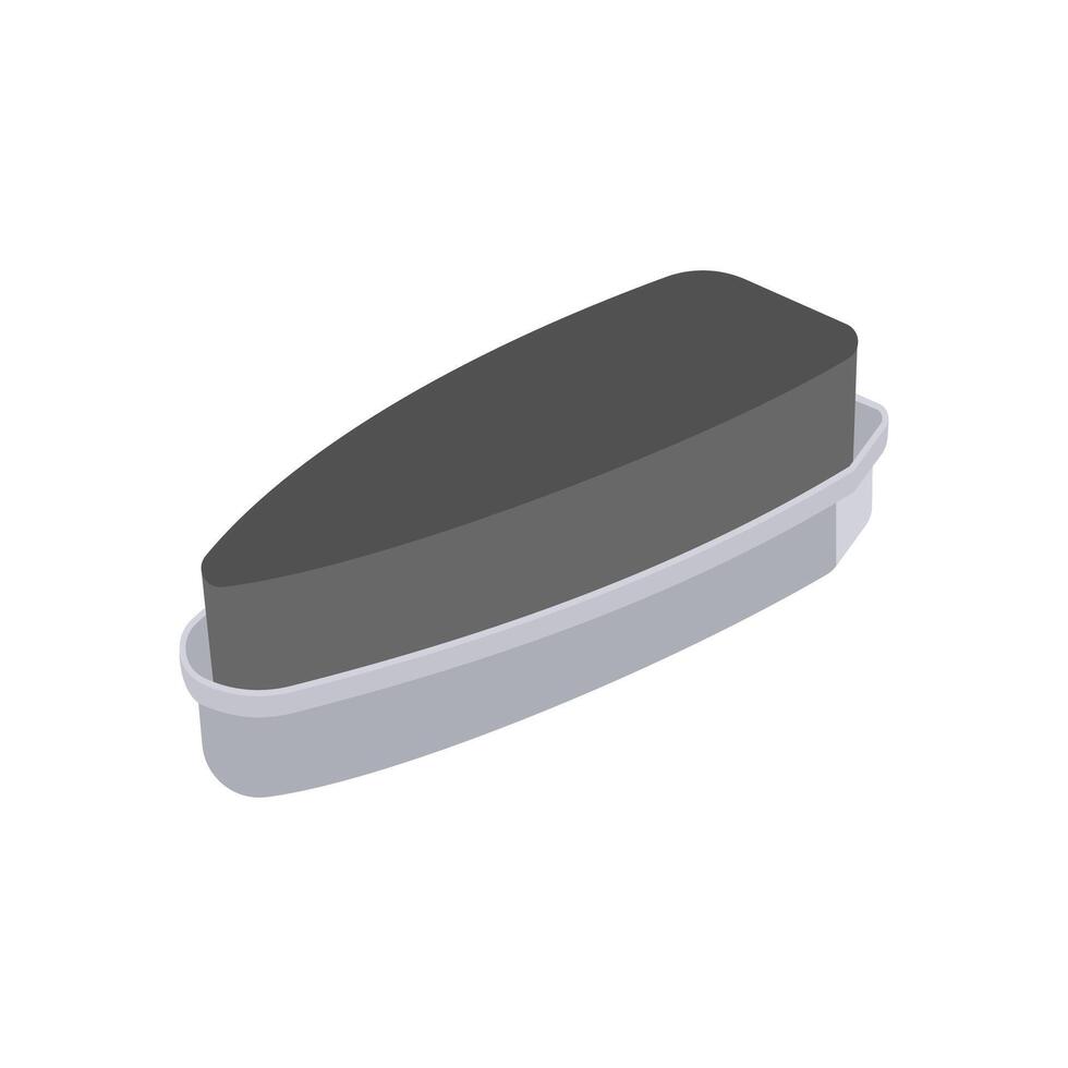 Shoes Sponge Flat Icon, illustration vector