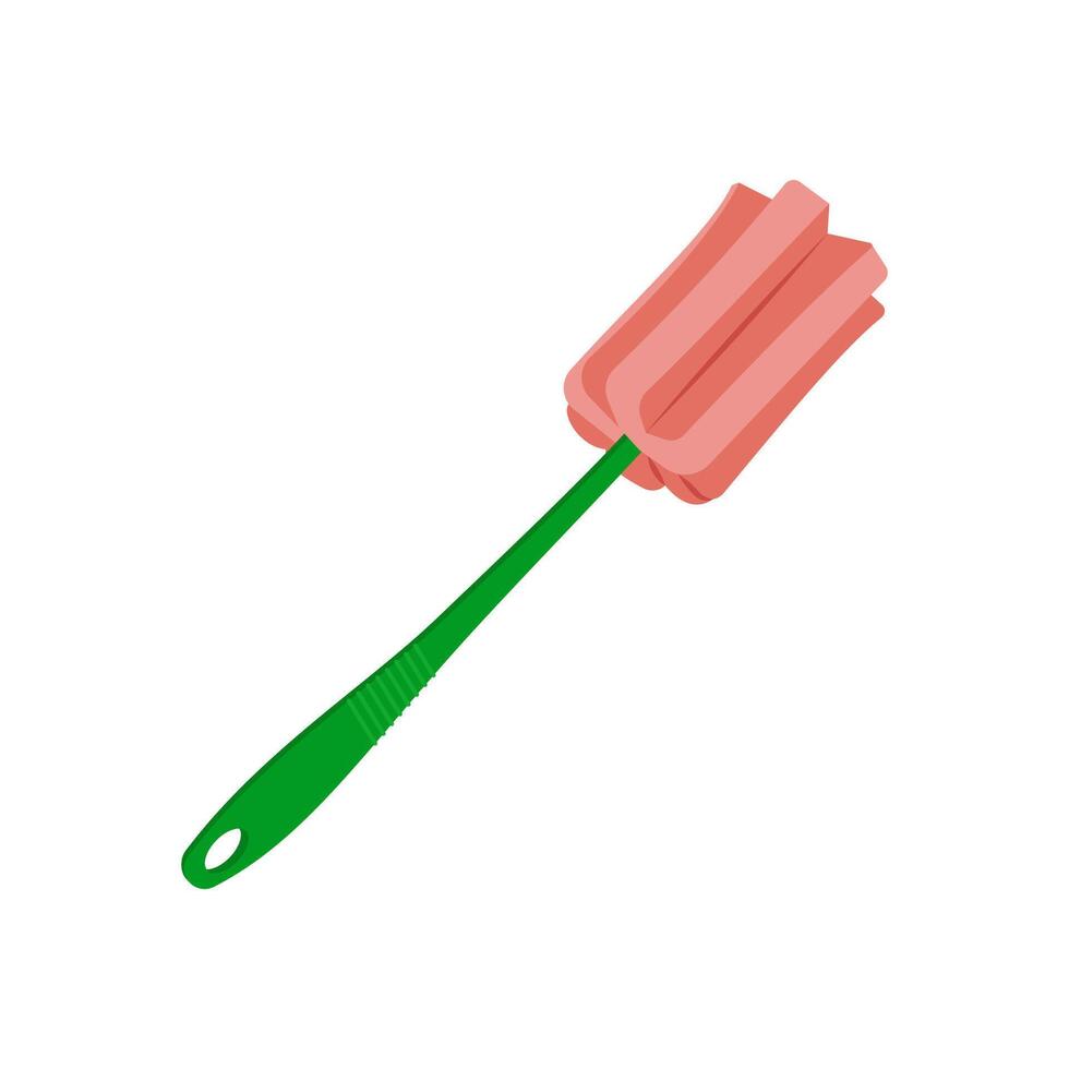 Sponge Brush Flat Icon, illustration vector