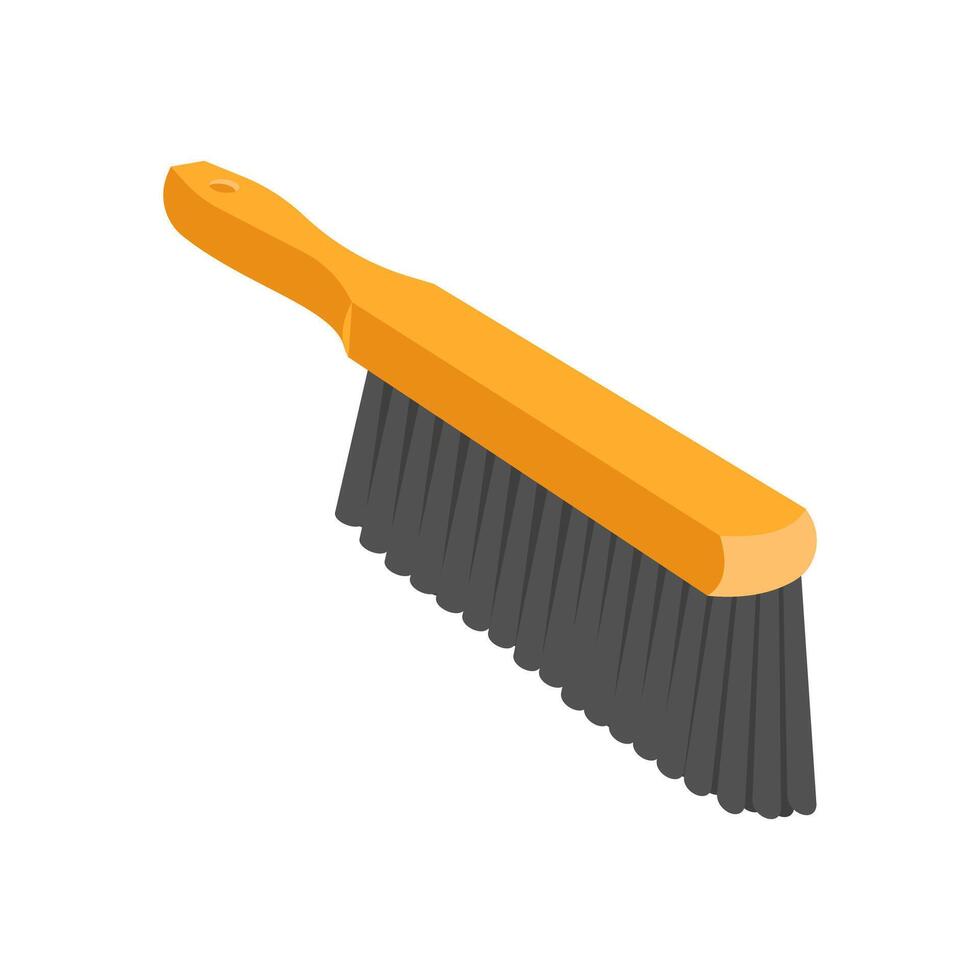Hand Broom Flat Icon, illustration vector
