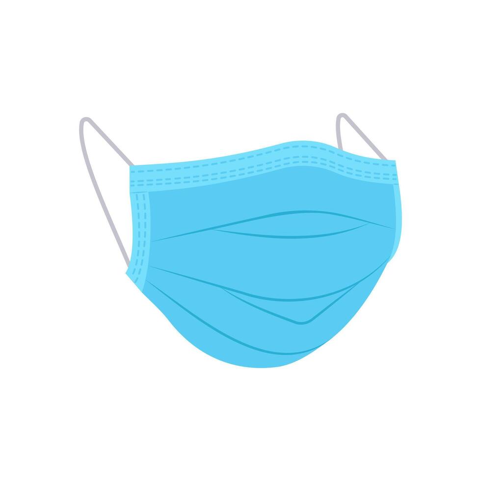 Mask Flat Icon, illustration vector