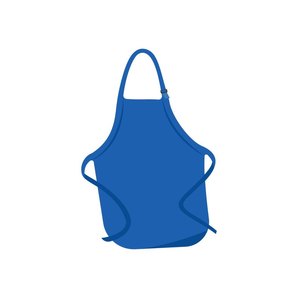 Safety Apron Flat Icon, illustration vector