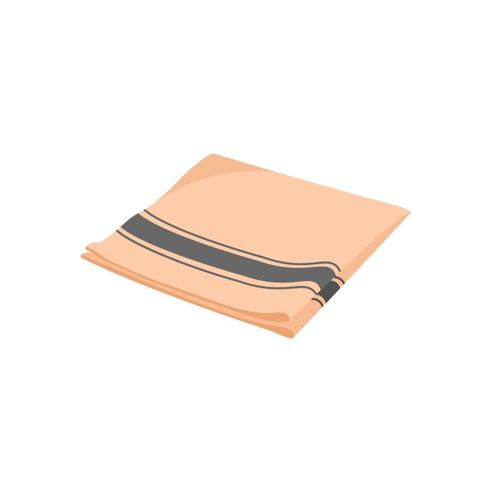 Napkin Flat Icon, illustration vector
