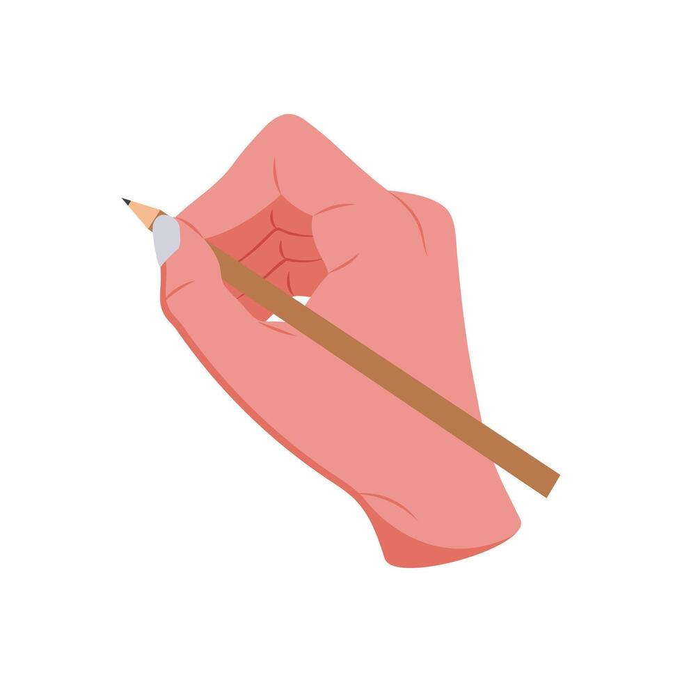 Writing Hand Gesture Icon, illustration vector