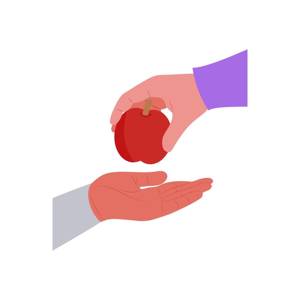 Give Fruit Illustration vector