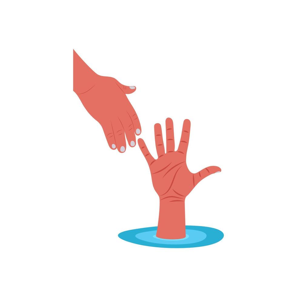 Save Life Illustration vector