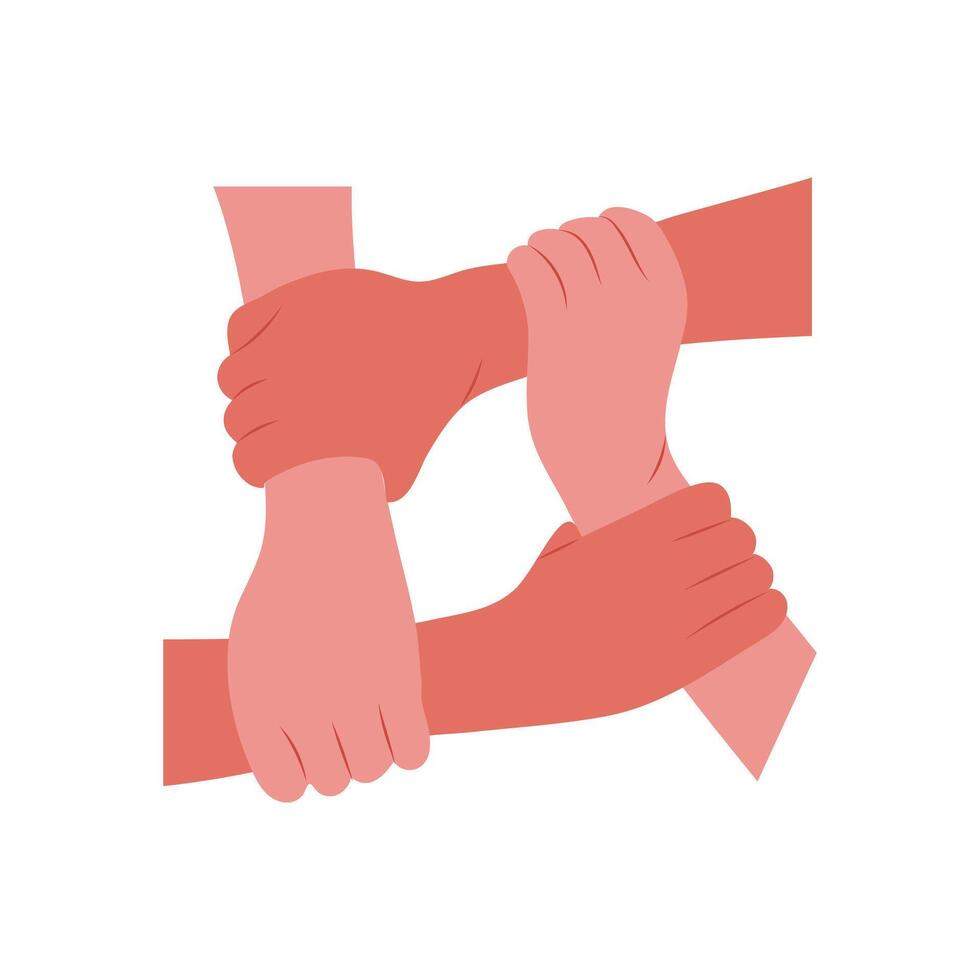 Solidarity Flat Illustration vector