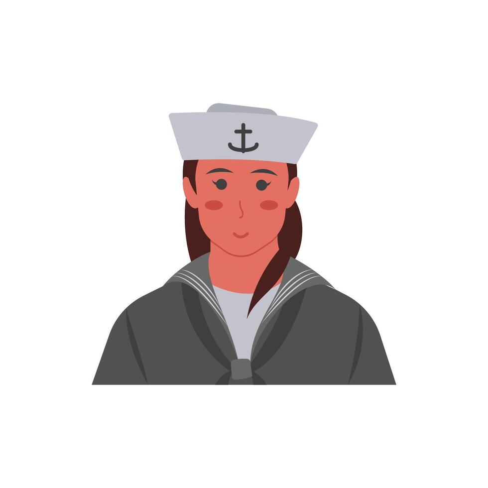 Sailor Flat illustration vector