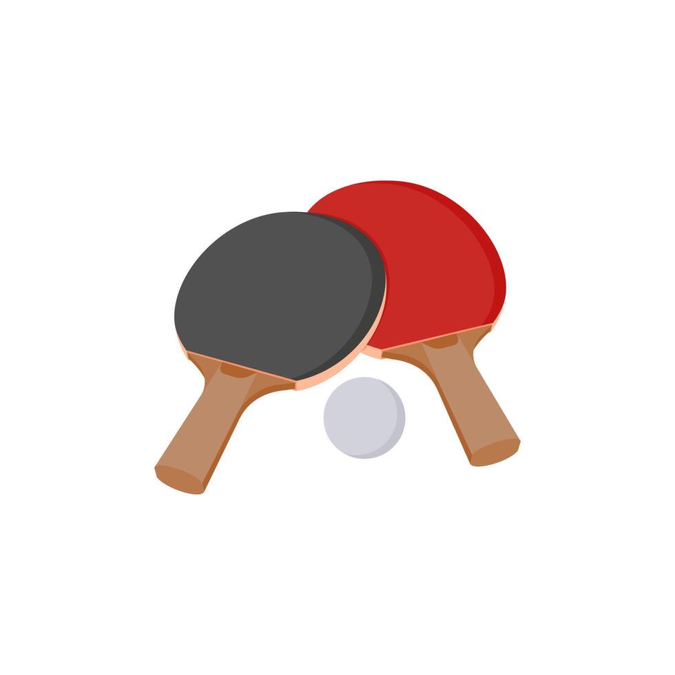 Table Tennis Paddle Illustration vector