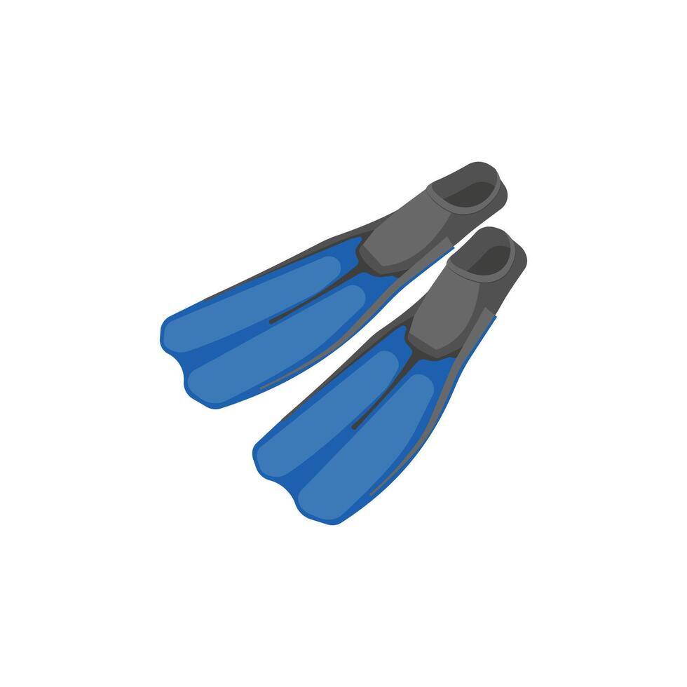 Diving Flippers Illustration vector