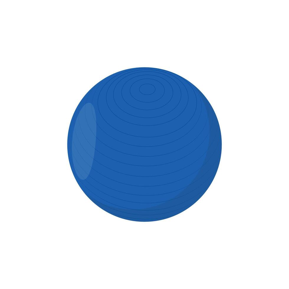 Gym Ball Illustration vector