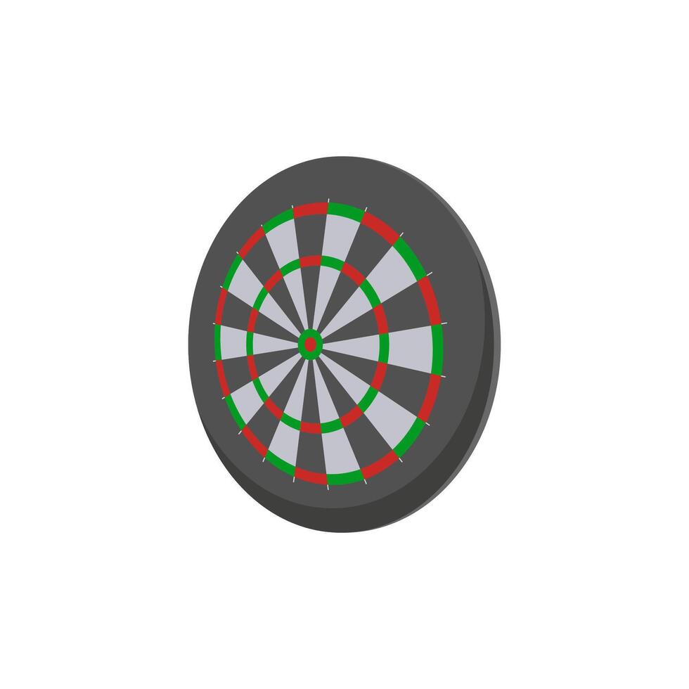 Dartboard Graphic Illustration vector