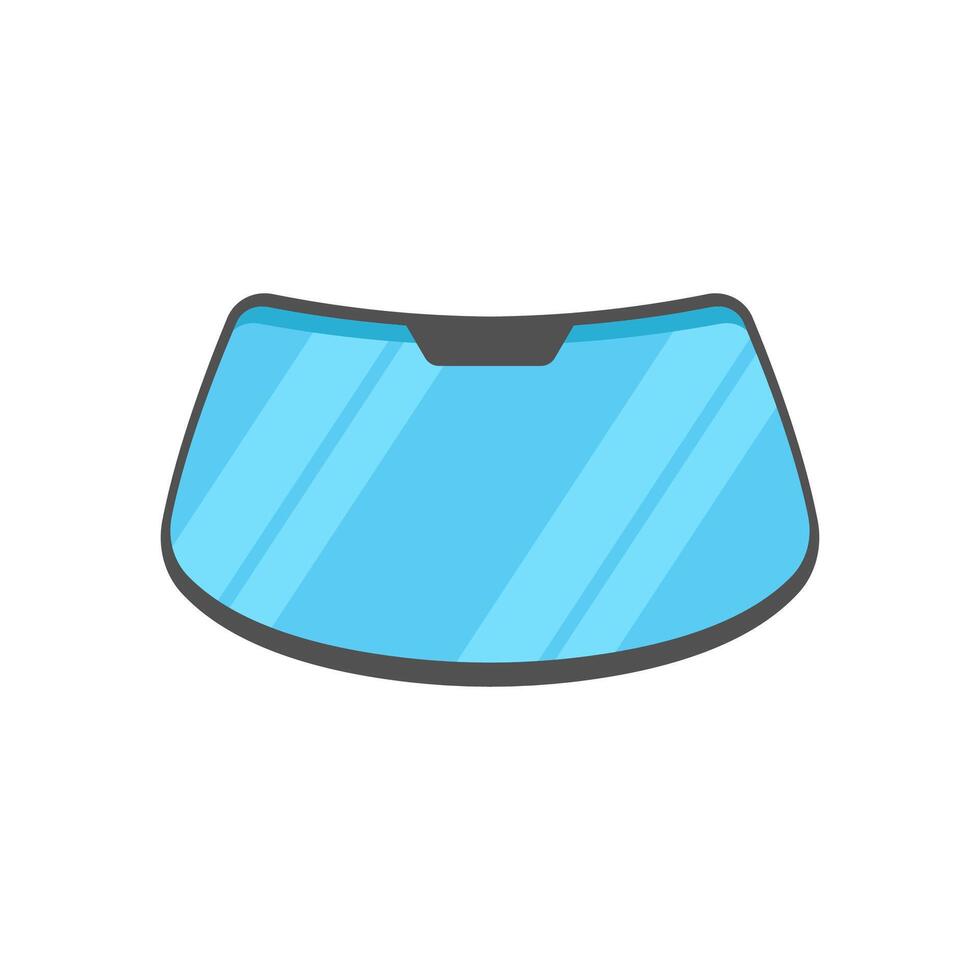 Car Windshield, Automotive Illustration vector