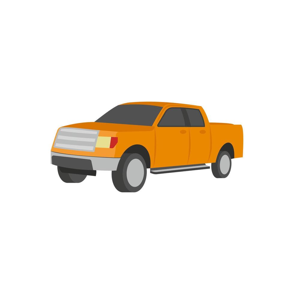 Pickup, Automotive Illustration vector