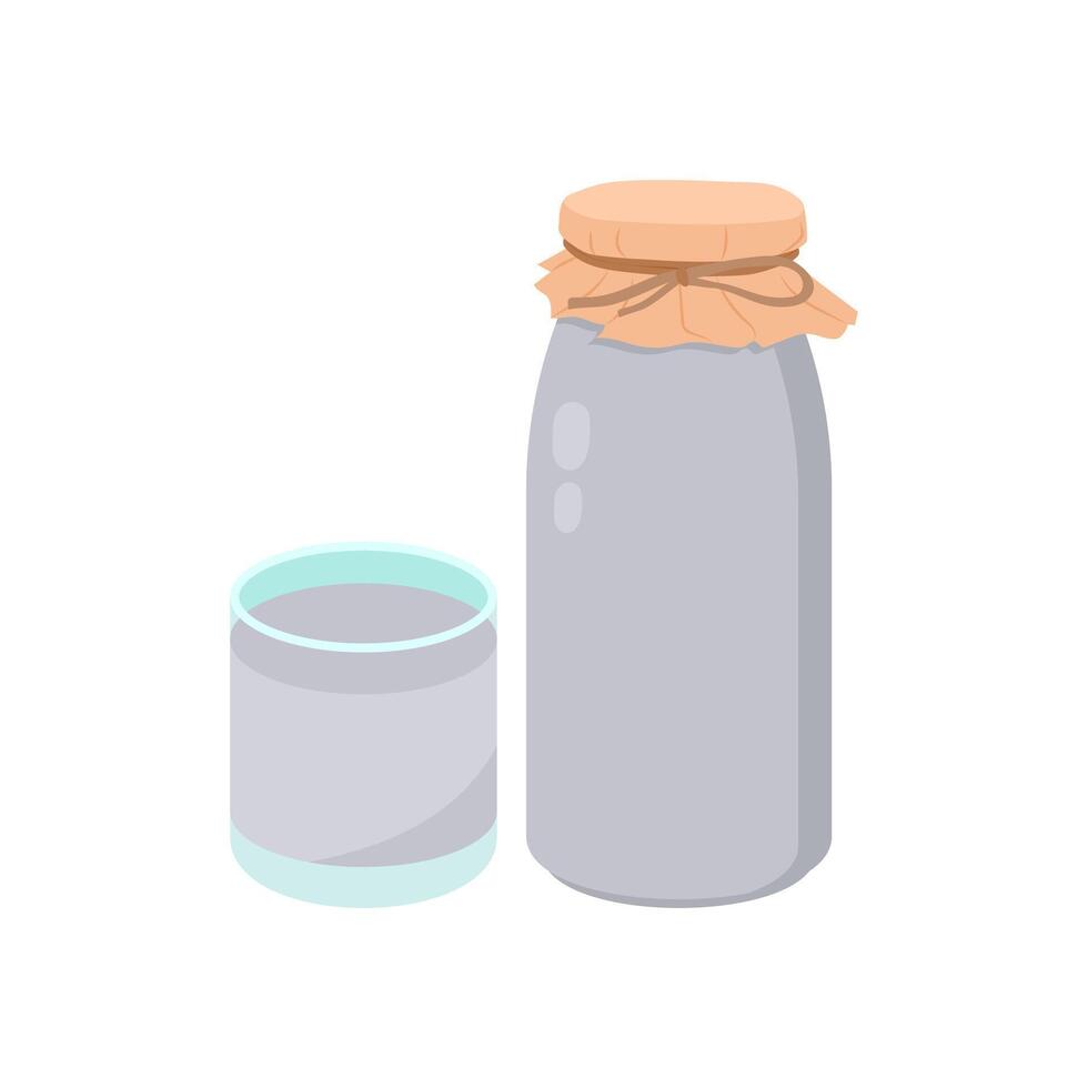 Milk, Farming Illustration vector