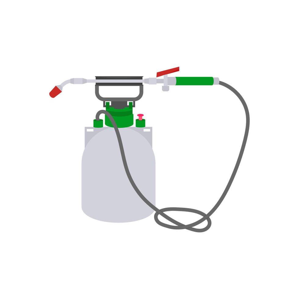 Pesticide Sprayer, Farming Illustration vector
