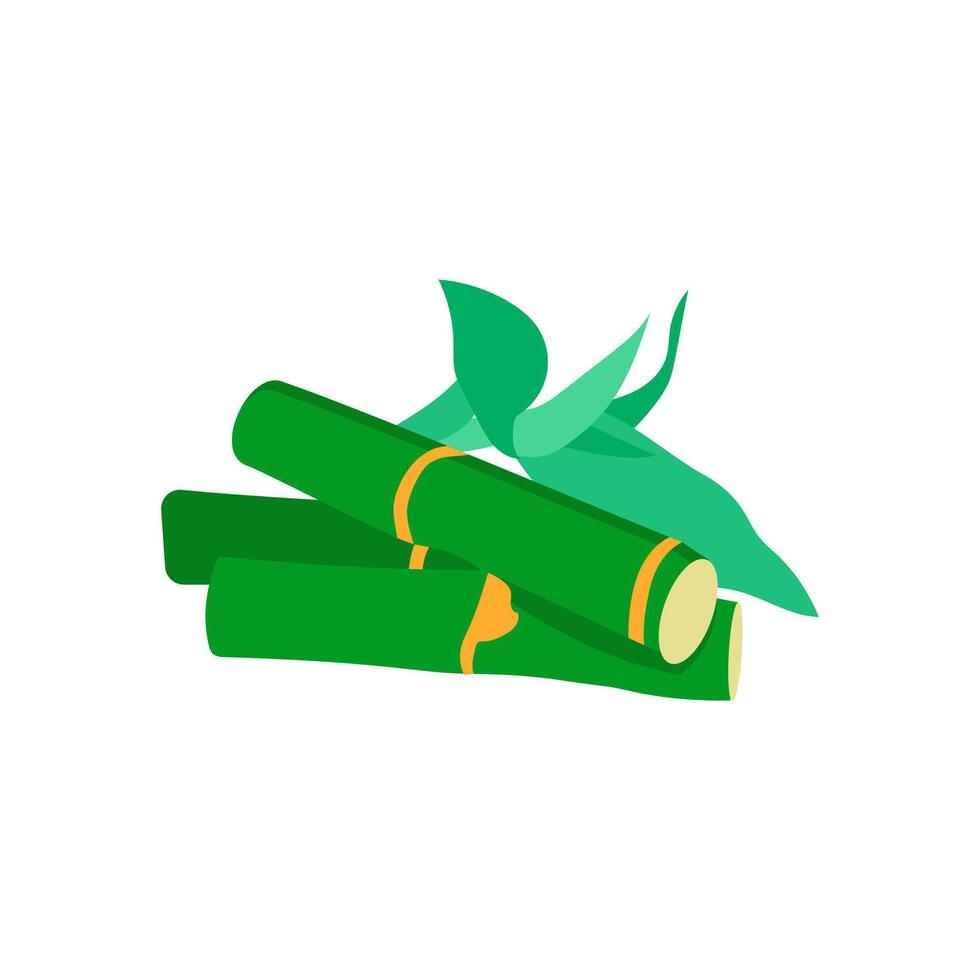 Bamboo, Farming Illustration vector