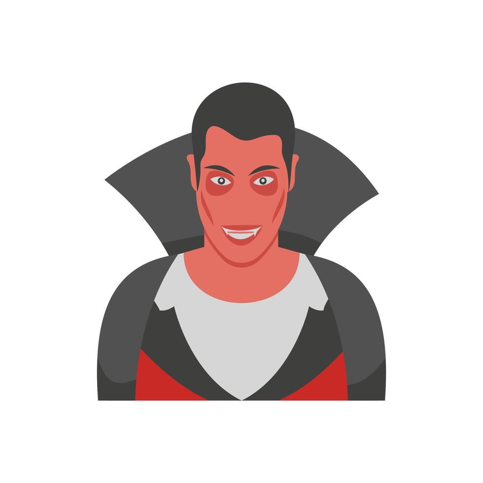 Vampire, Halloween Illustration vector