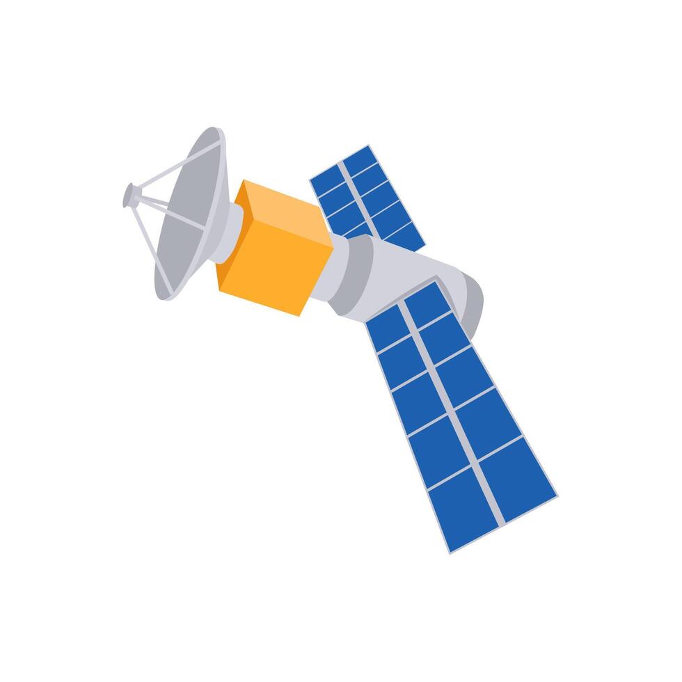 Space Satellite, Space Illustration vector