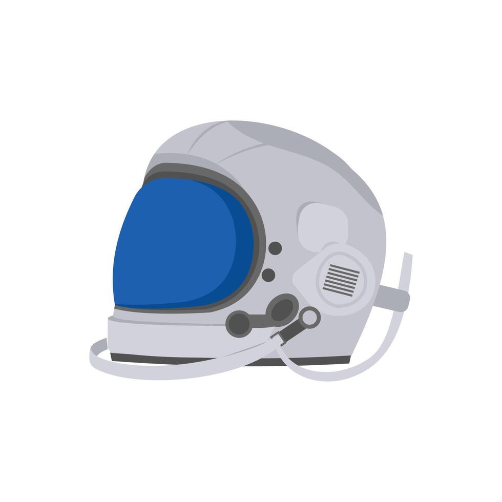 Astronaut Helmet, Space Illustration vector