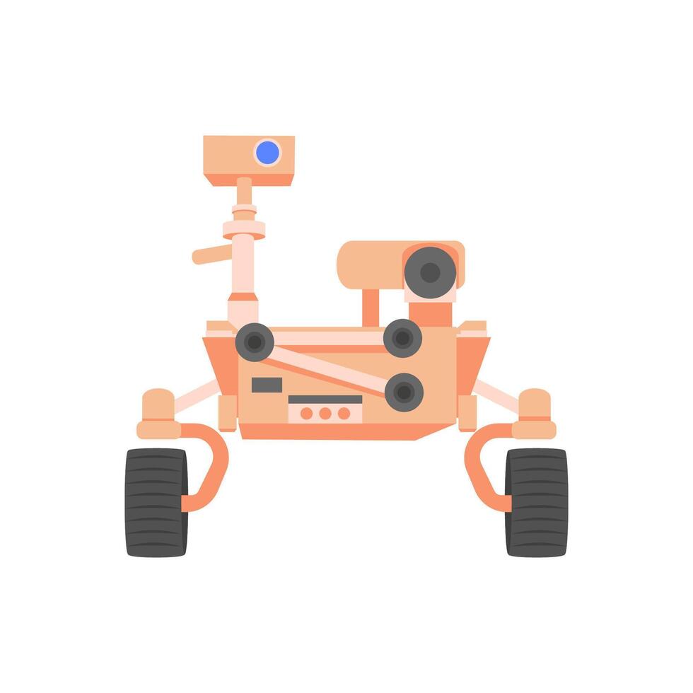 Moon Rover, Space Illustration vector