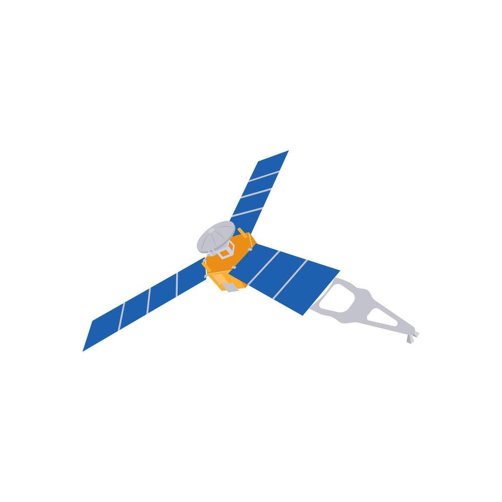 Europa Clipper, Space Illustration vector