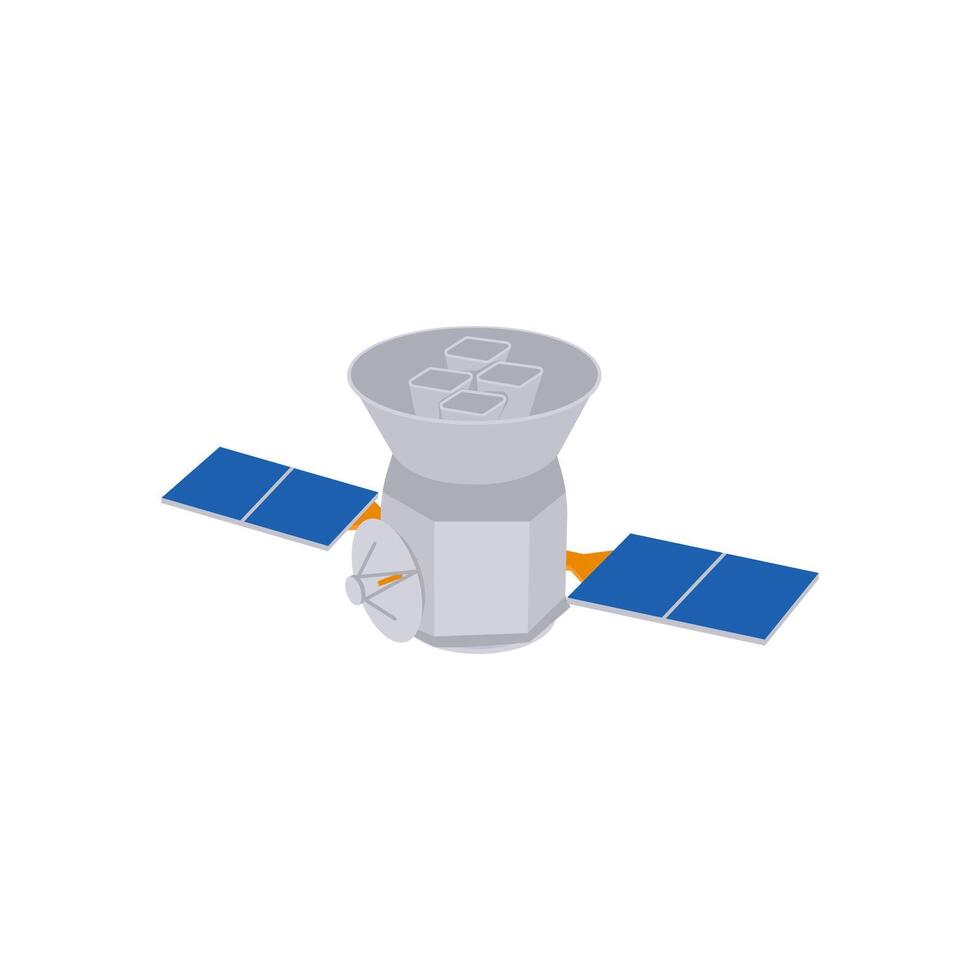 Exoplanet Survey Satellite, Space Illustration vector