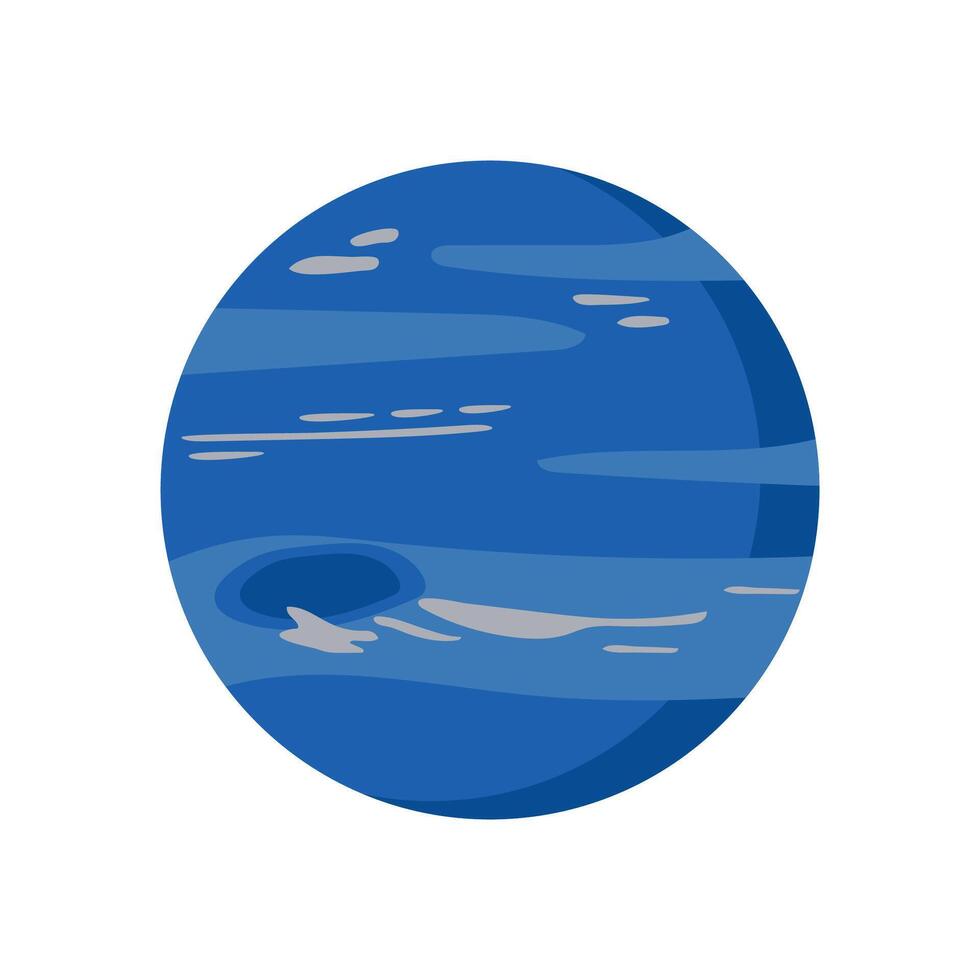 Planet X, Space Illustration vector