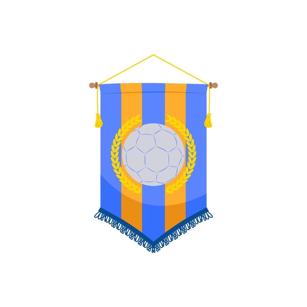 Pennant, Football Championship Soccer Illustration vector