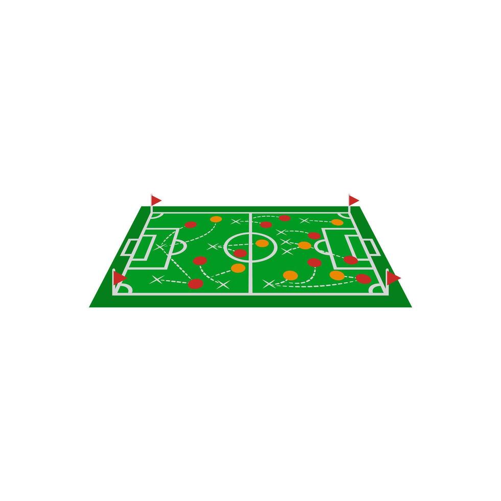 Strategy, Football Championship Soccer Illustration vector