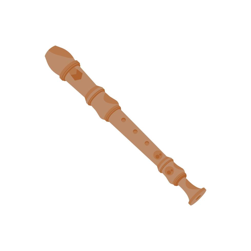 Flute, Diwali, Hindu, Indian Symbol Illustration vector