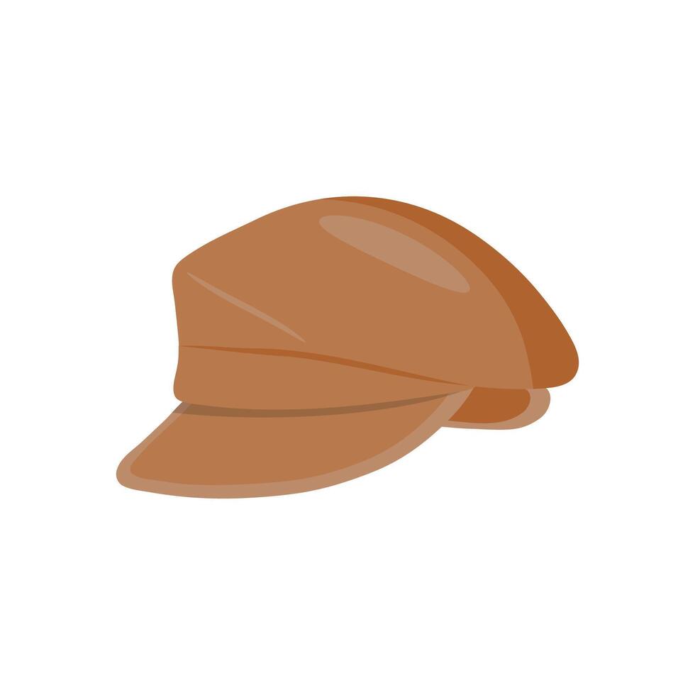 Beret Cap , Autumn illustration vector