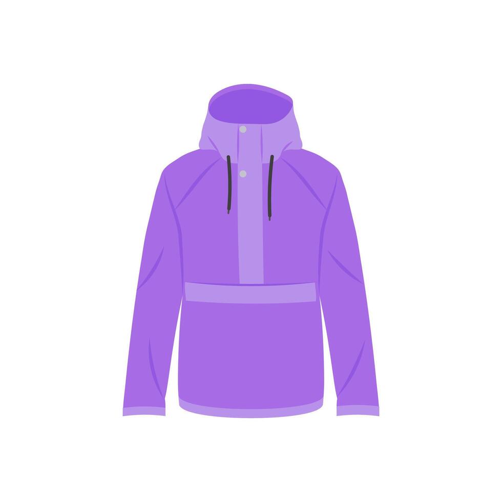 Anorak , Autumn illustration vector