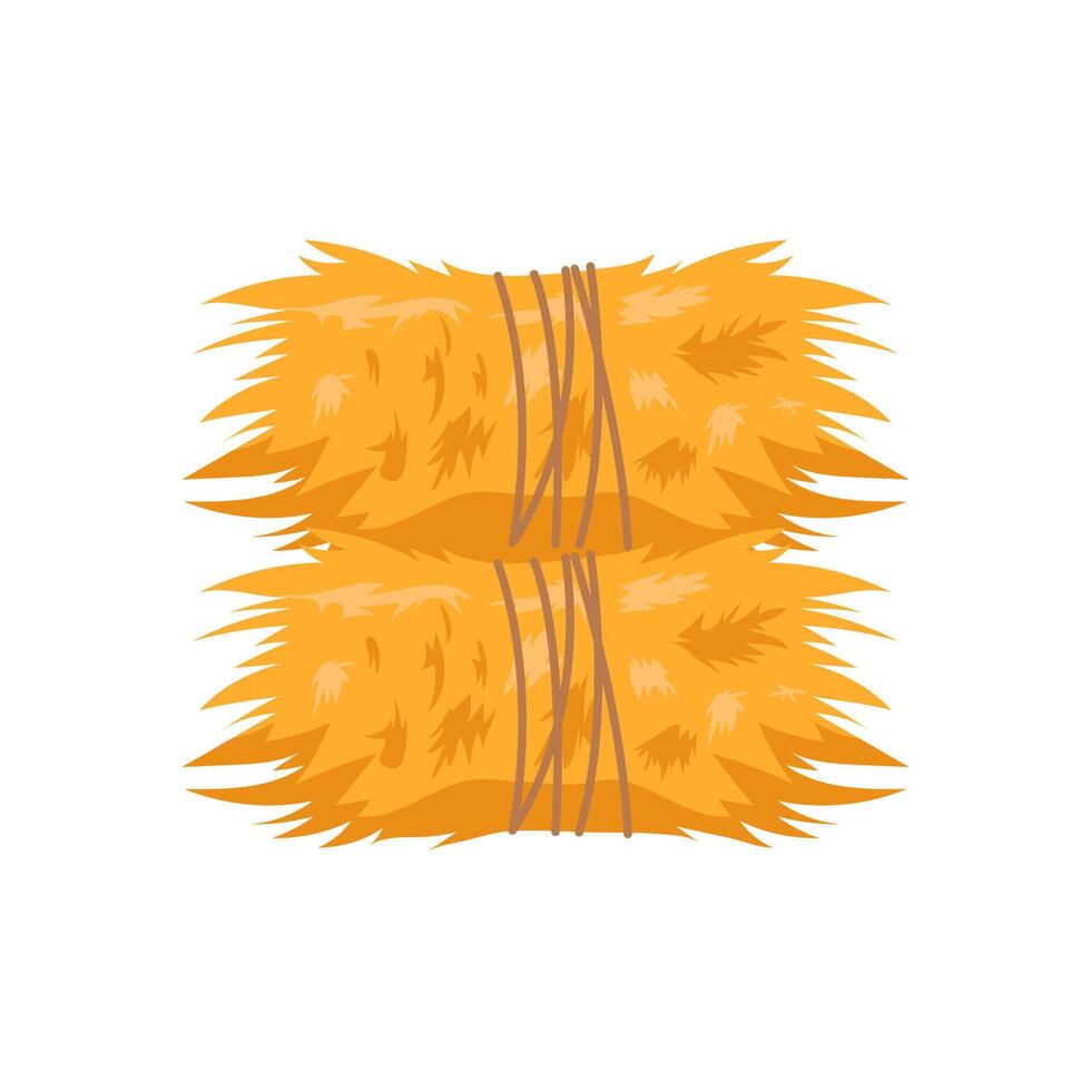 Hay , Autumn illustration vector