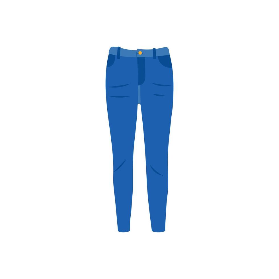 Jeans , Autumn illustration vector