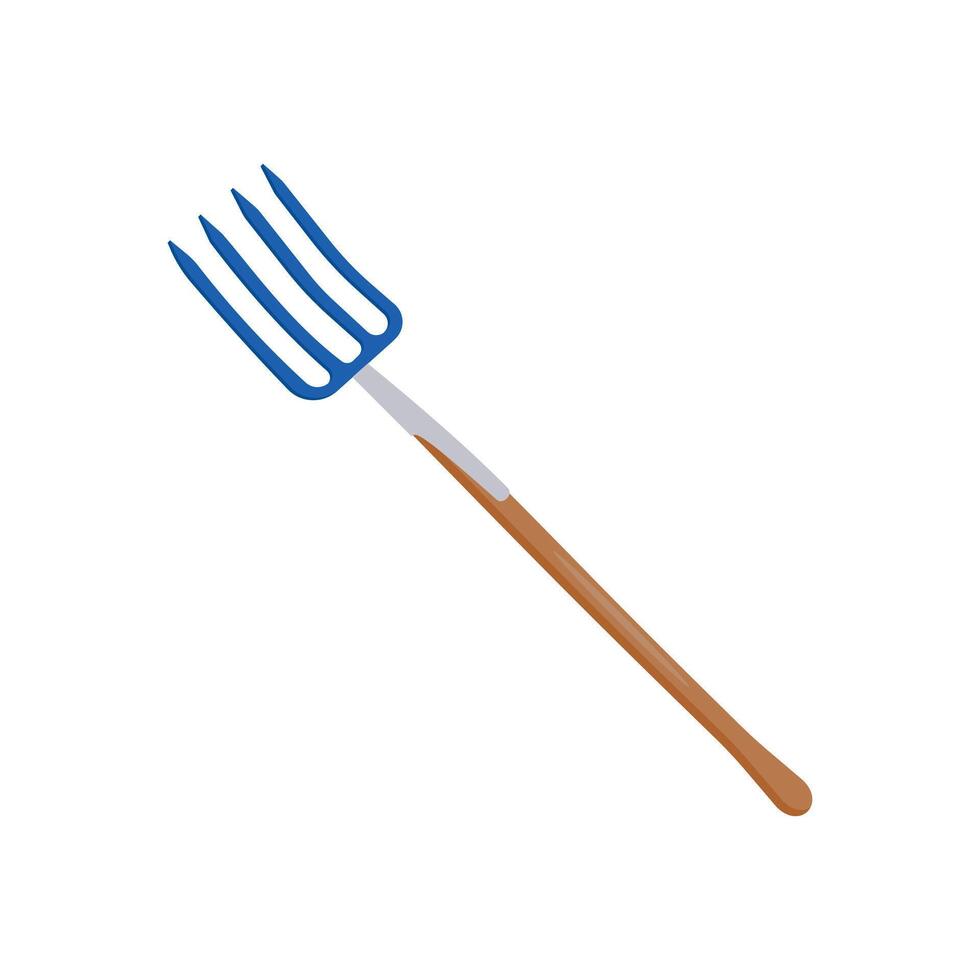 Pitch Fork Flat Icon, illustration vector