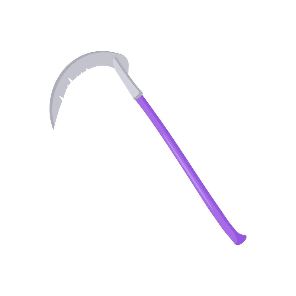 Scythe Flat Icon, illustration vector