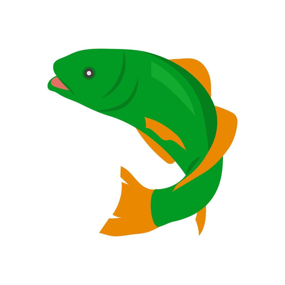 Fish Flat Icon, illustration vector