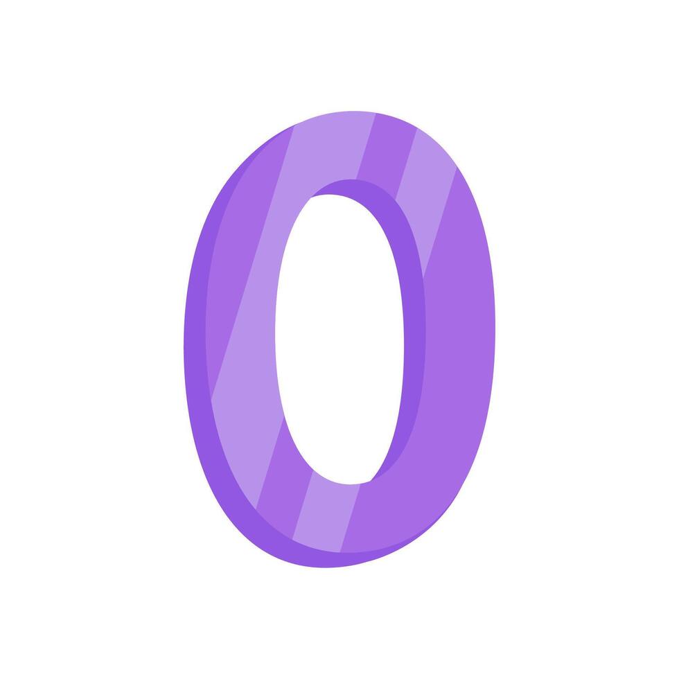 Zero, Indian Symbol illustration vector