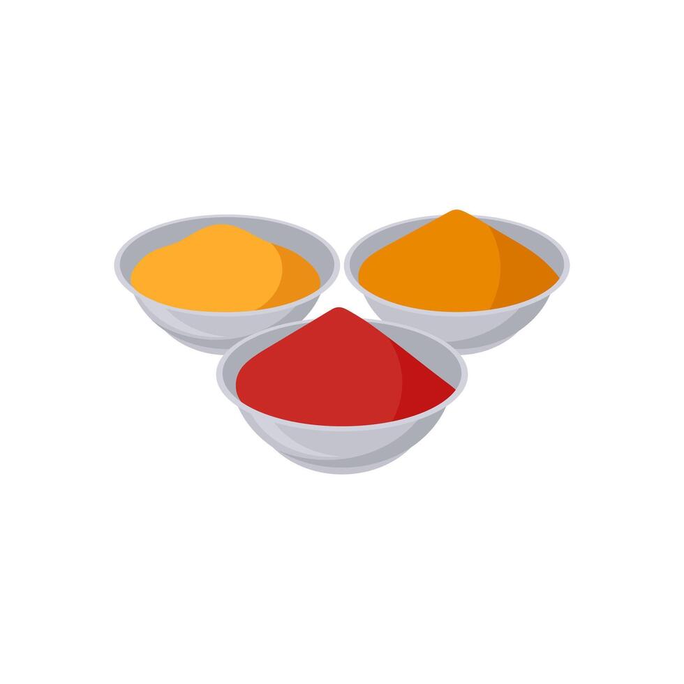 Spices, Indian Symbol illustration vector