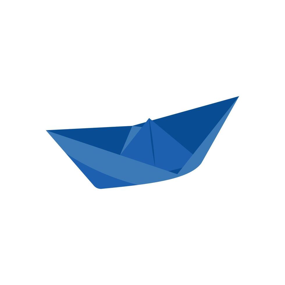 Paper Boat, Kindergarten illustration vector