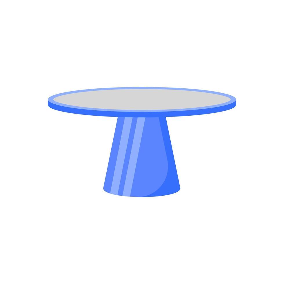 Round Table, Exhibition illustration vector