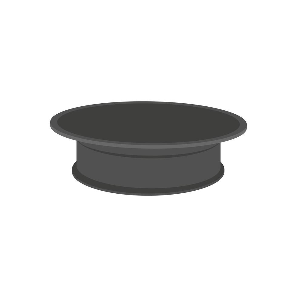 Rotating Podium, Exhibition illustration vector