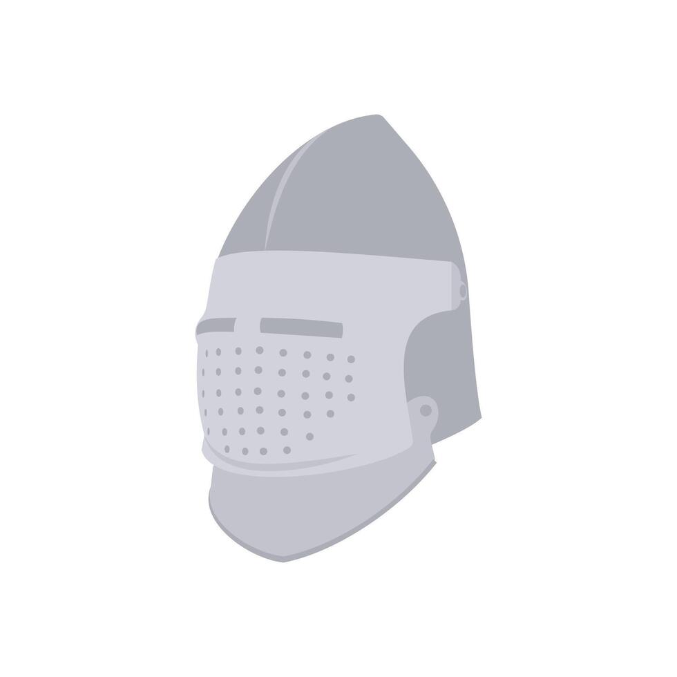 Knight Helmet, Exhibition illustration vector