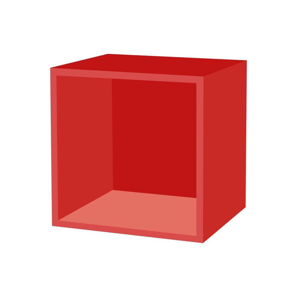 Display Cubes, Exhibition illustration vector