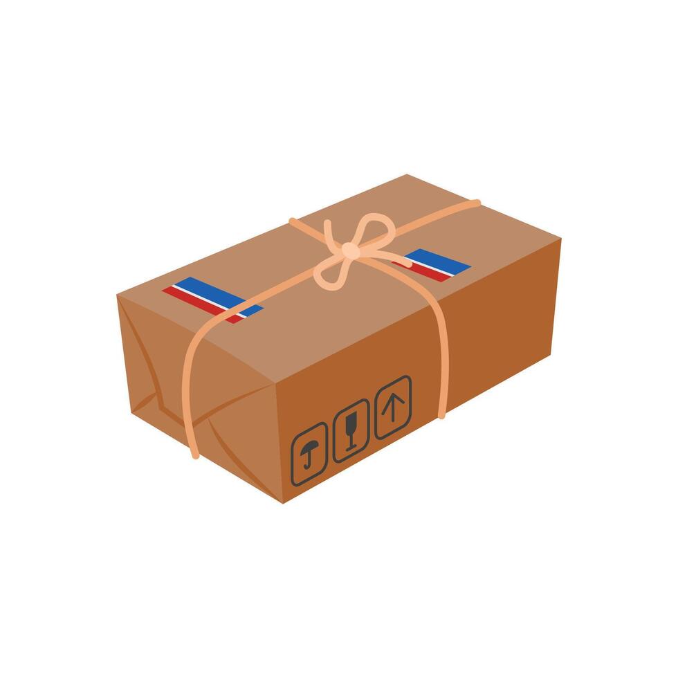 Post Mail Parcel, Delivery Service illustration vector